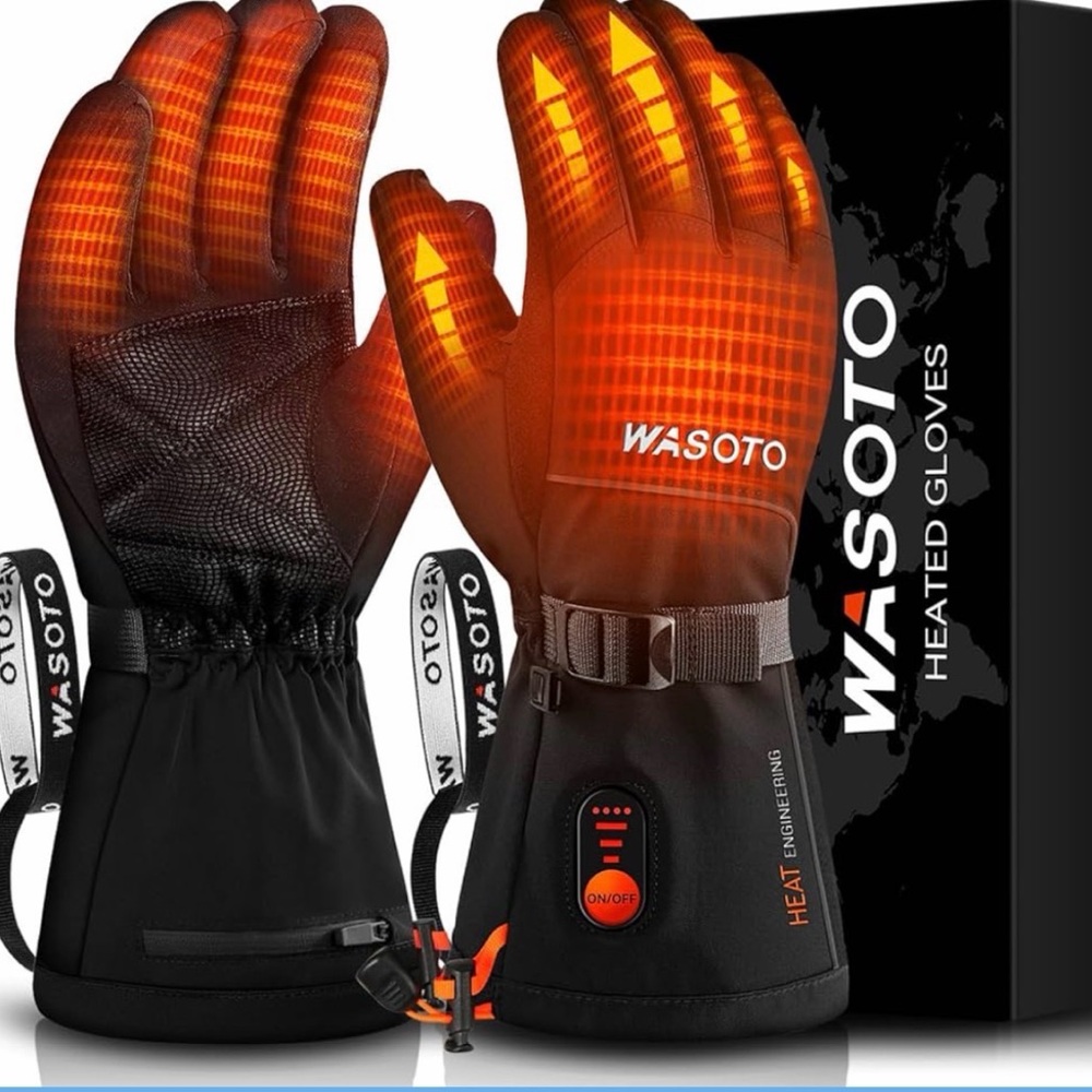 Wasoto Heated Gloves with LED Display